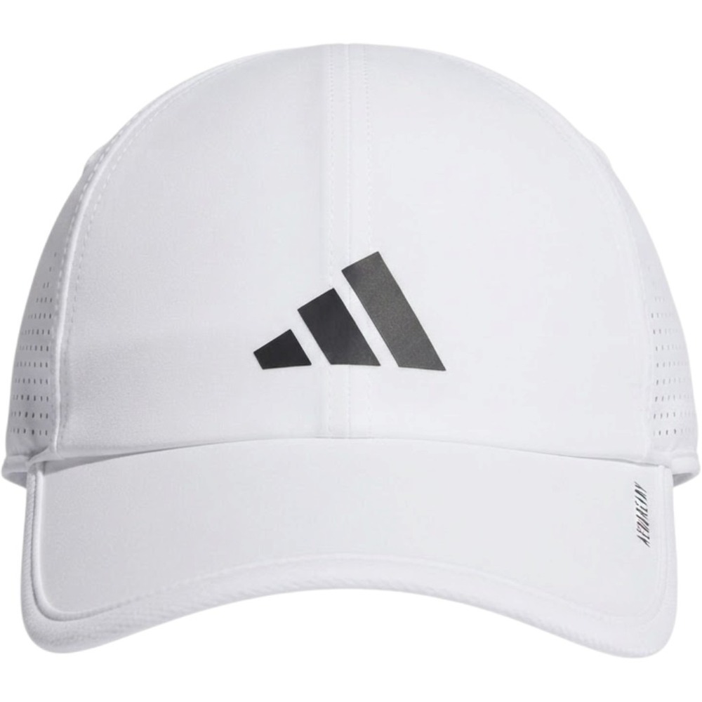 Adidas Aeroready Mens White Performance Running Training Adjustable Hat Cap